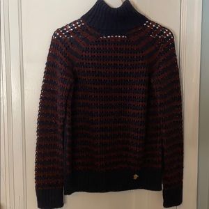 Tory Burch acrylic and wool turtleneck sweater